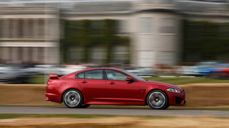 Illustration for article titled The New Jaguar XFR-S Is The Ultimate British Burnout Machine